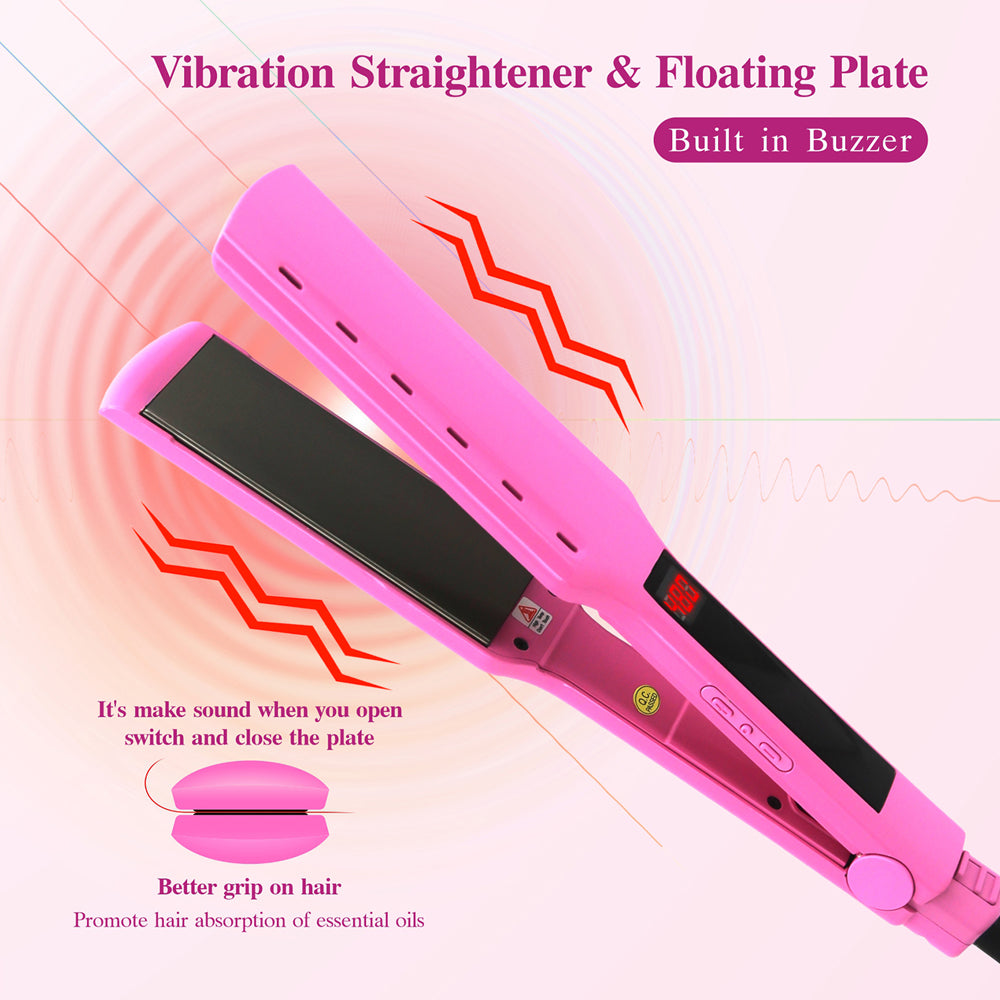 Titanium Vibrating Hair Straightener