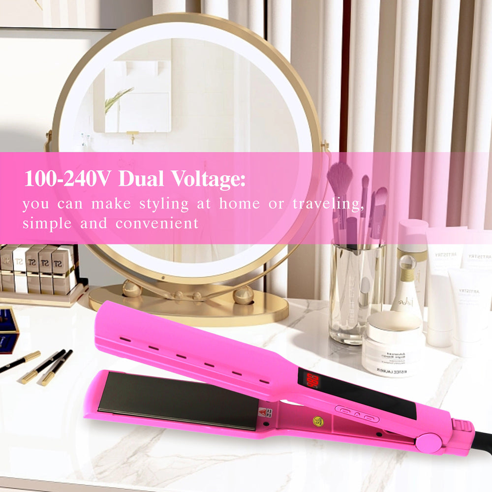 Titanium Vibrating Hair Straightener