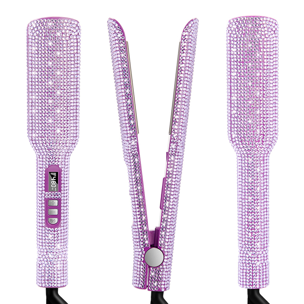 Crystal Hair Straightener Flat Irons Tools